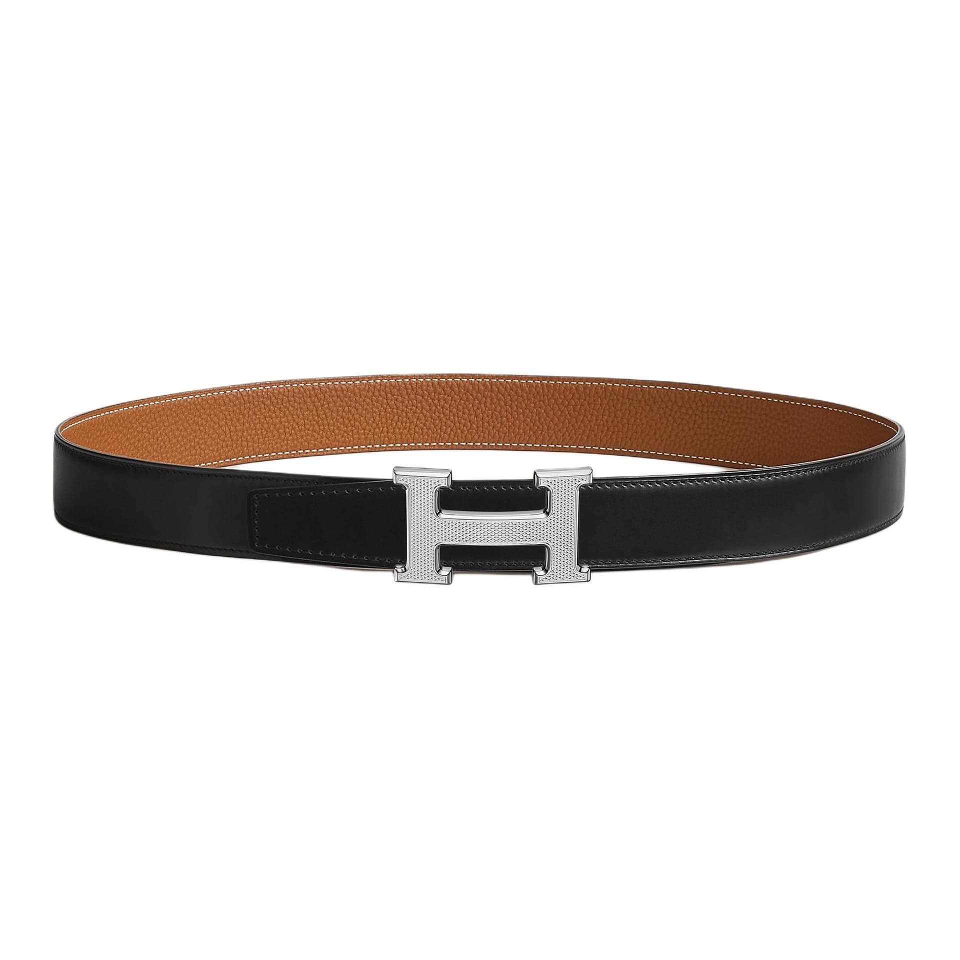 HERMES/爱马仕 Hermes H Buckle Leather Belt