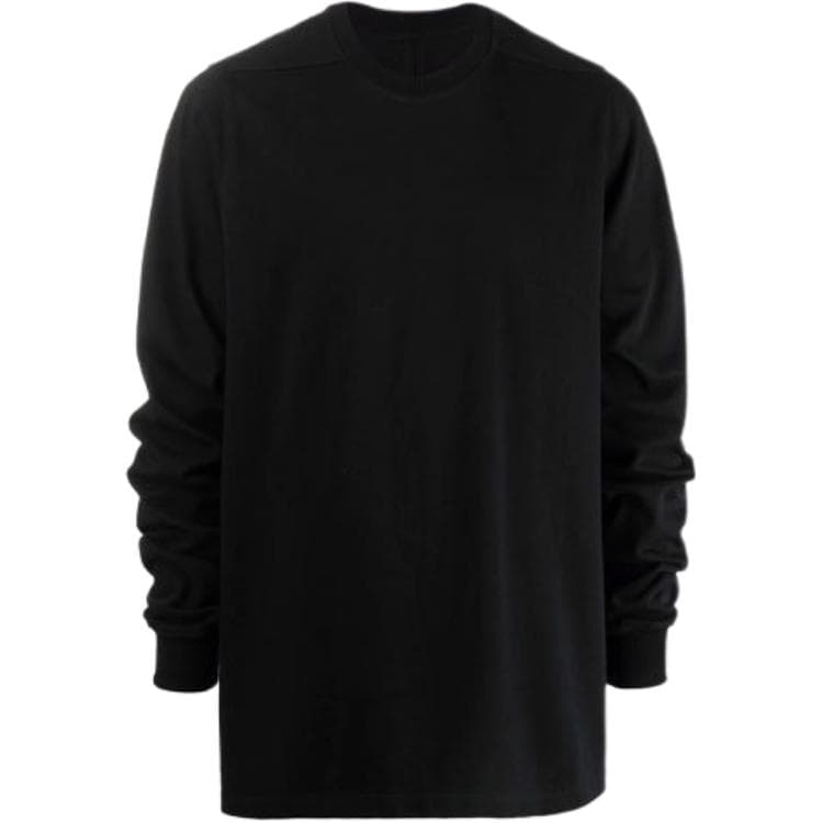 Rick Owens FW21 Black Pullover Sweatshirt