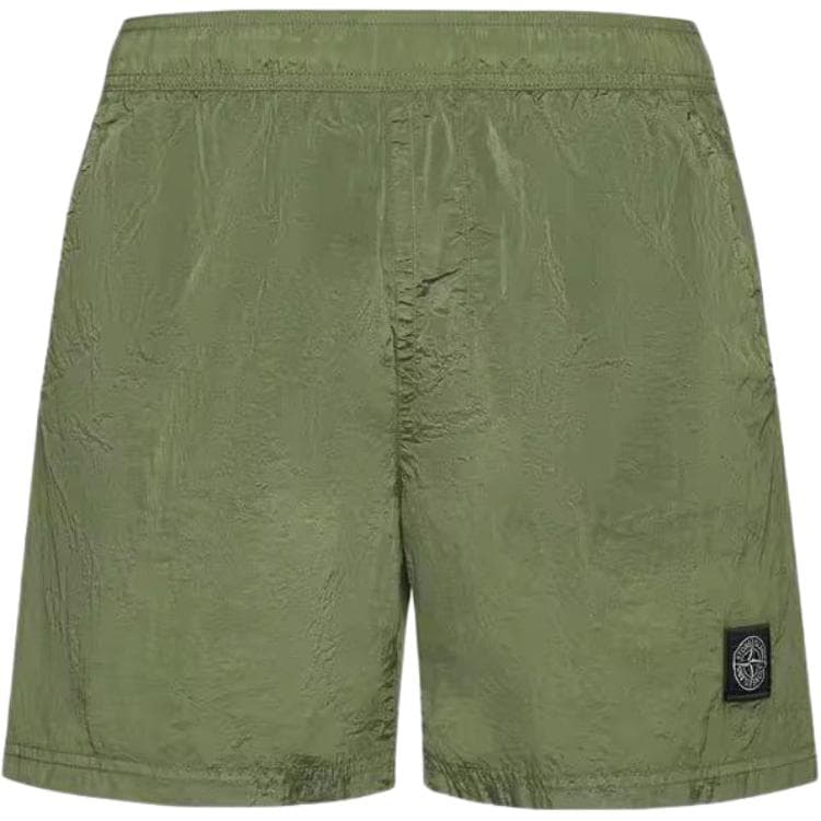 Stone Island Metal Nylon Shorts Green
