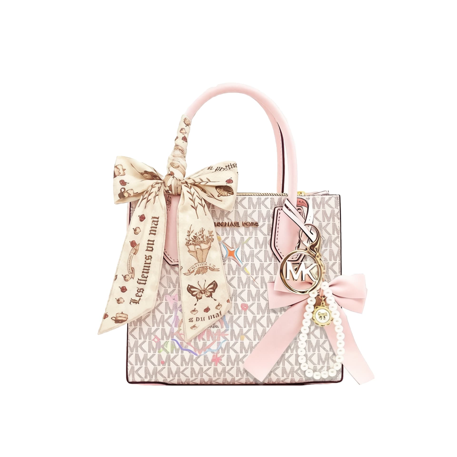 MICHAEL KORS 迈克高仕 Michael Kors KORS Tote Bag Light Pink