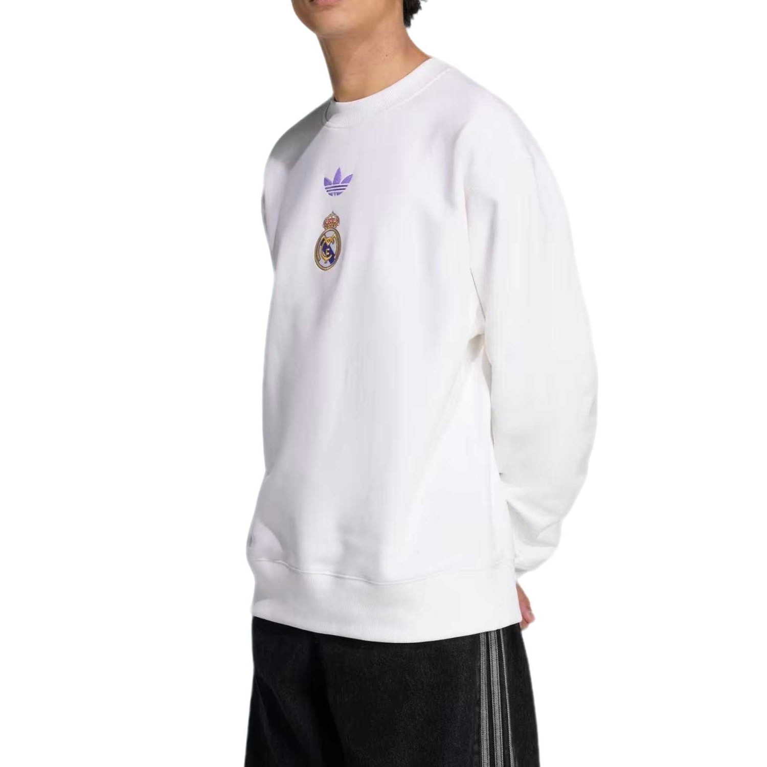 adidas originals Real Madrid LFSTLR Crew Sweatshirt — фото 1