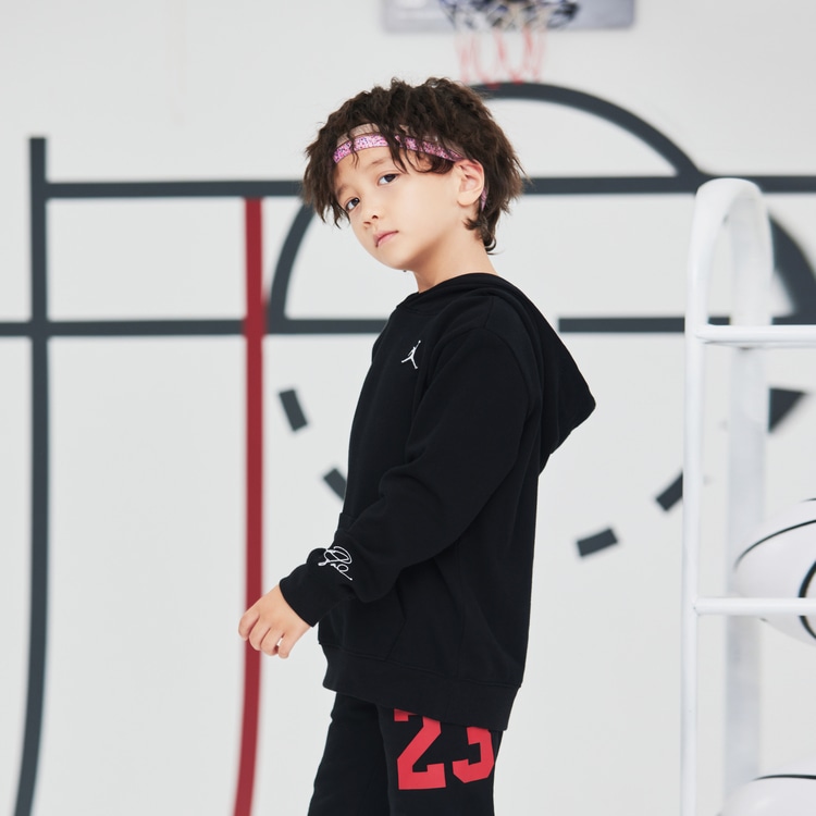 Jordan Kids Hoodie Black — фото 3
