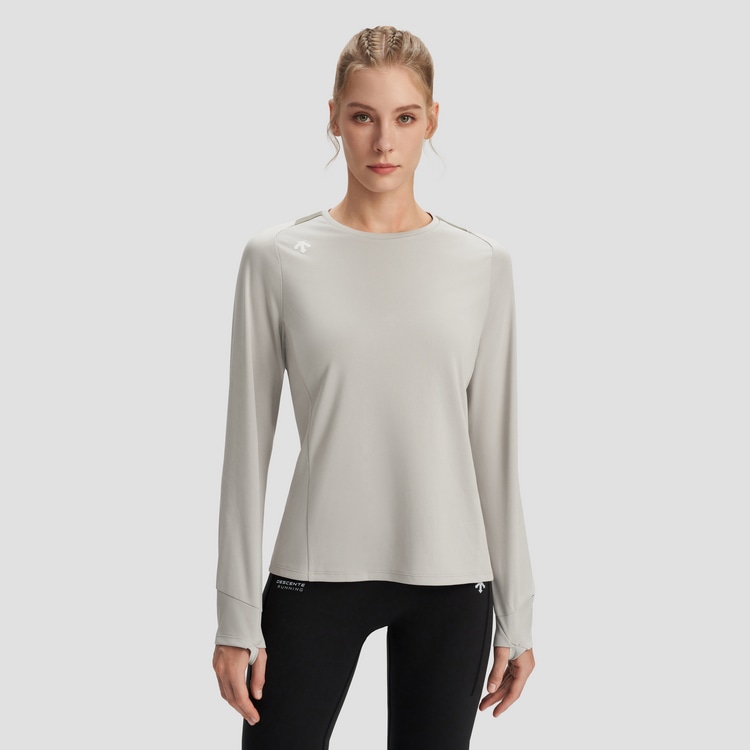 Descente Women's Running Long Sleeve Knit Top — фото 9
