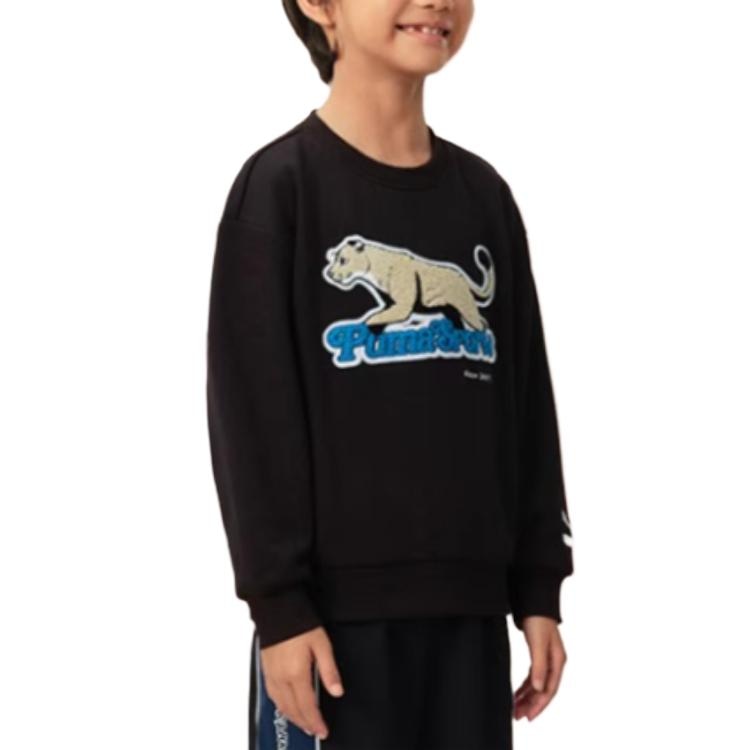 Puma Sportstyle Hoodie Kids Black — фото 3