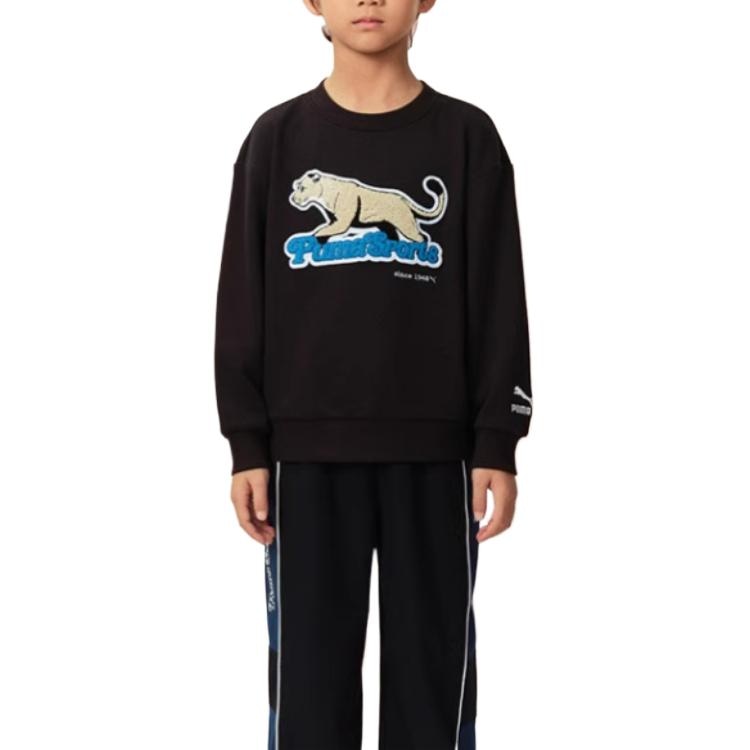 Puma Sportstyle Hoodie Kids Black — фото 2