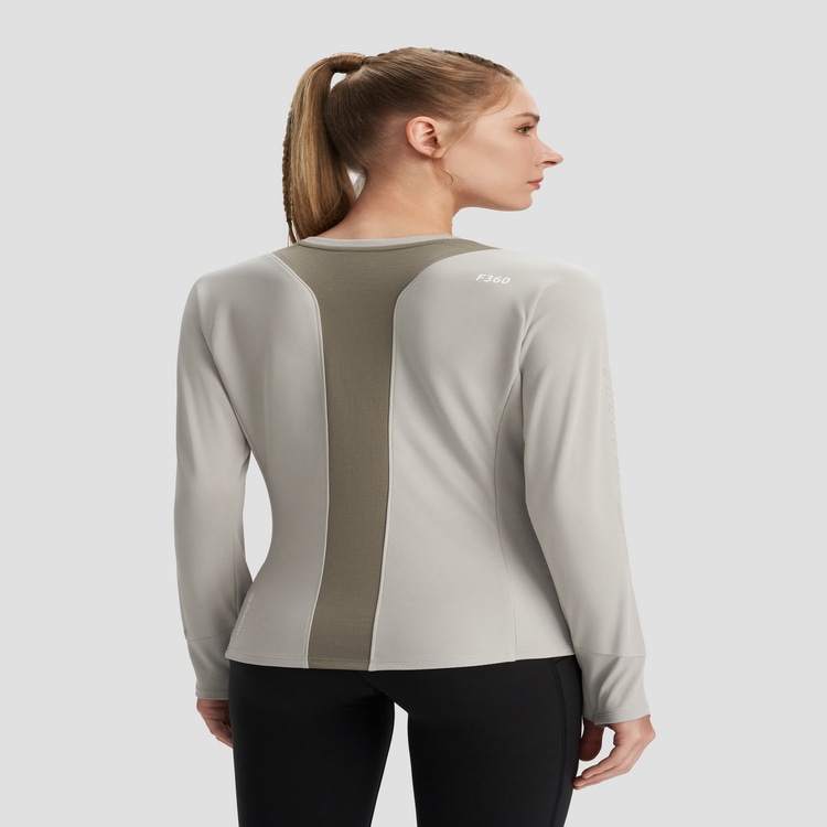 Descente Women's Running Long Sleeve Knit Top — фото 10