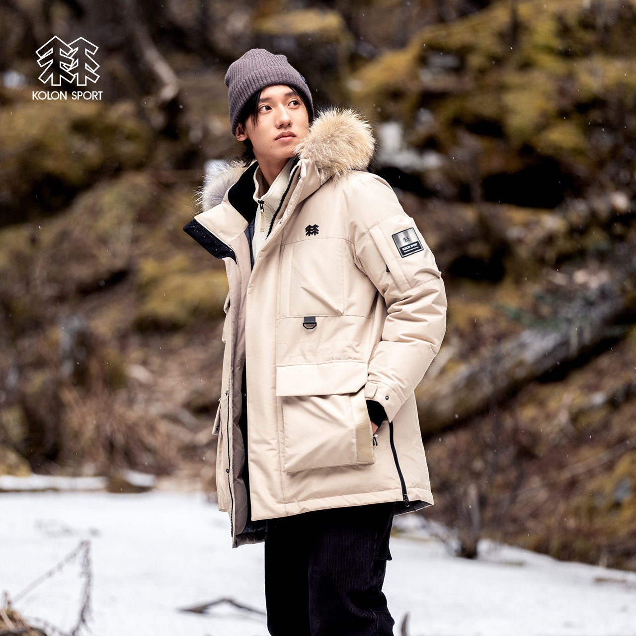 Kolon Sport OFF CAMP Antarctica Down Jacket — фото 4