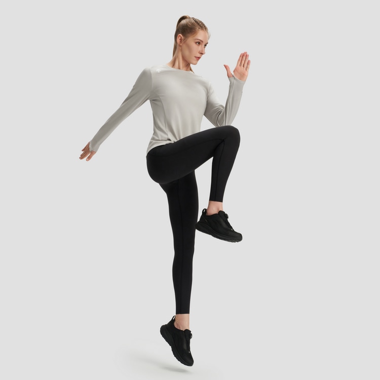 Descente Women's Running Long Sleeve Knit Top — фото 11