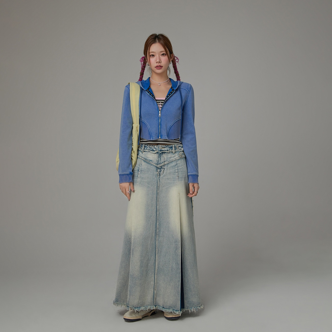 Chuu Denim Skirt — фото 2