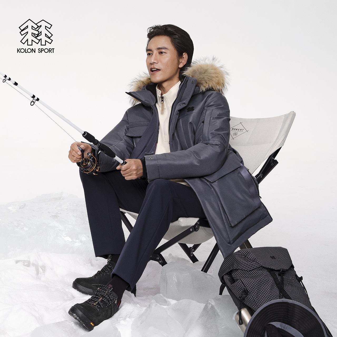 Kolon Sport OFF CAMP Antarctica Down Jacket — фото 9