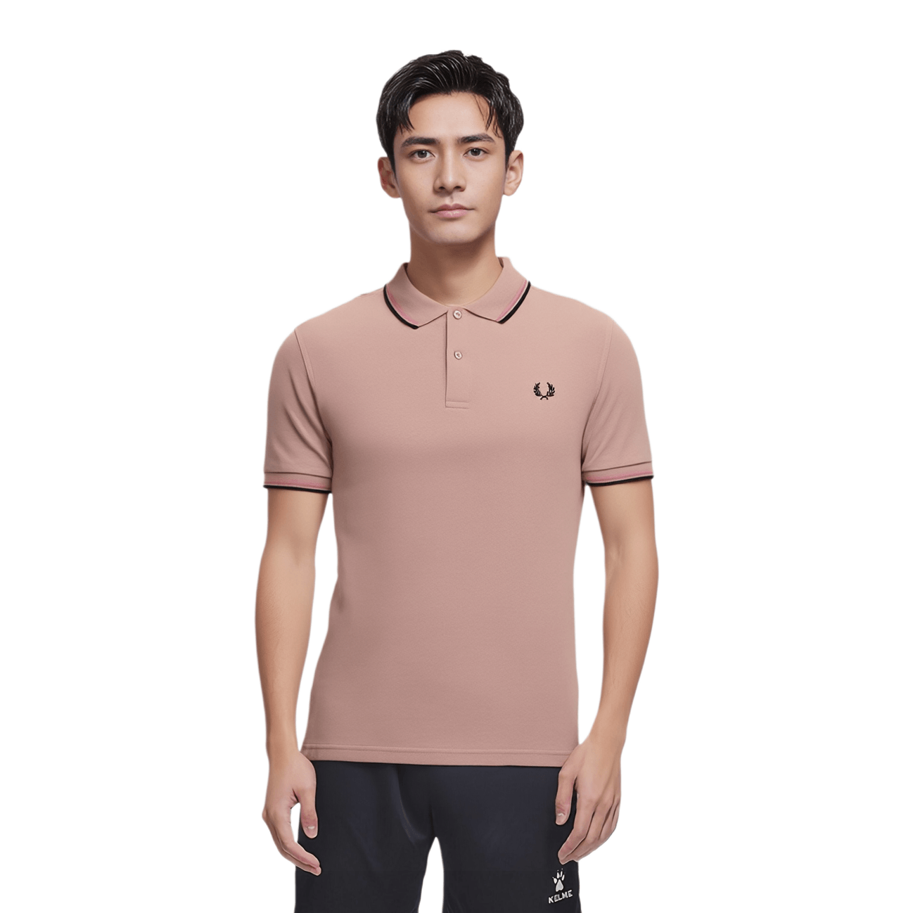 Fred Perry Polo Shirt Deep Pink — фото 1