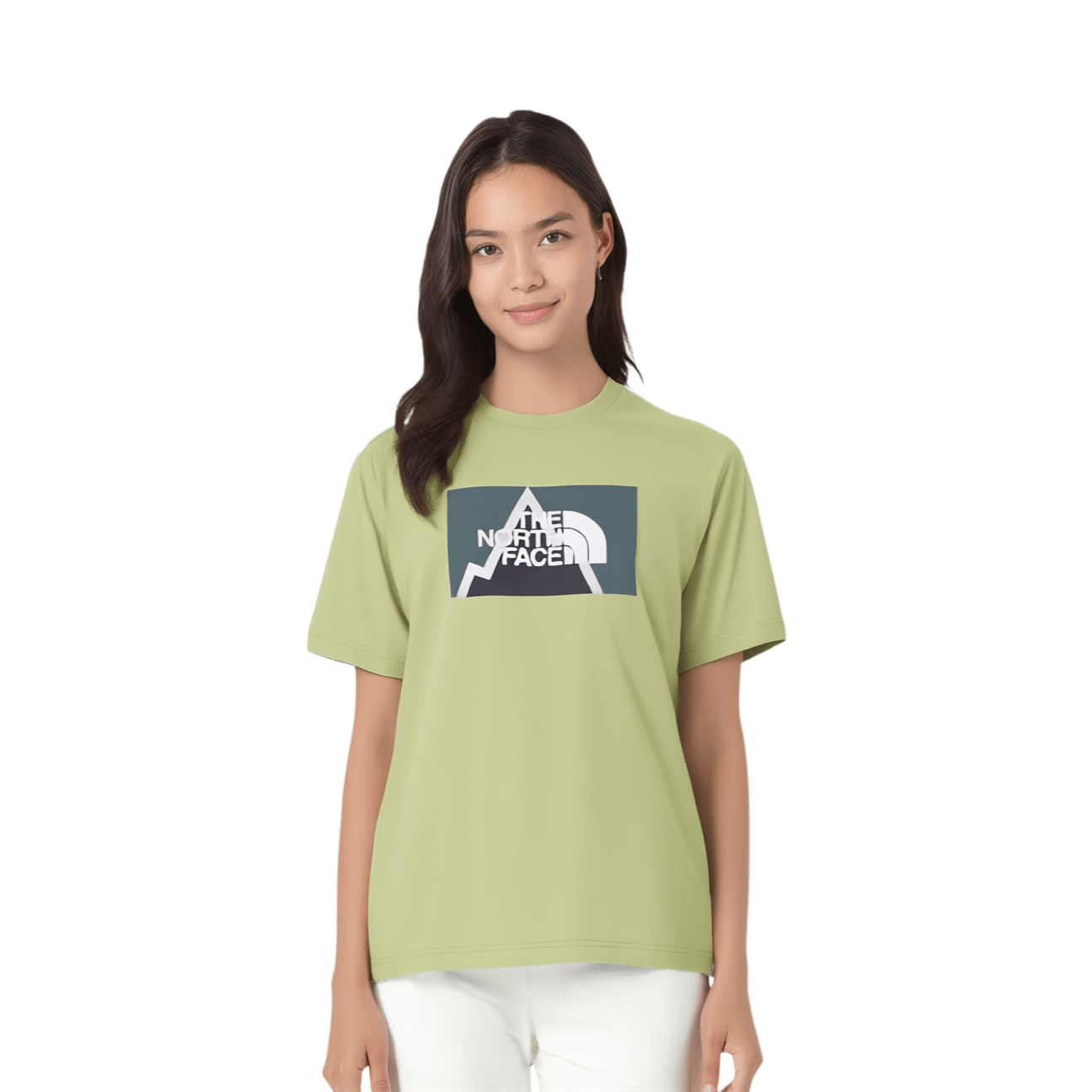 The North Face Logo T-Shirt Green — фото 2