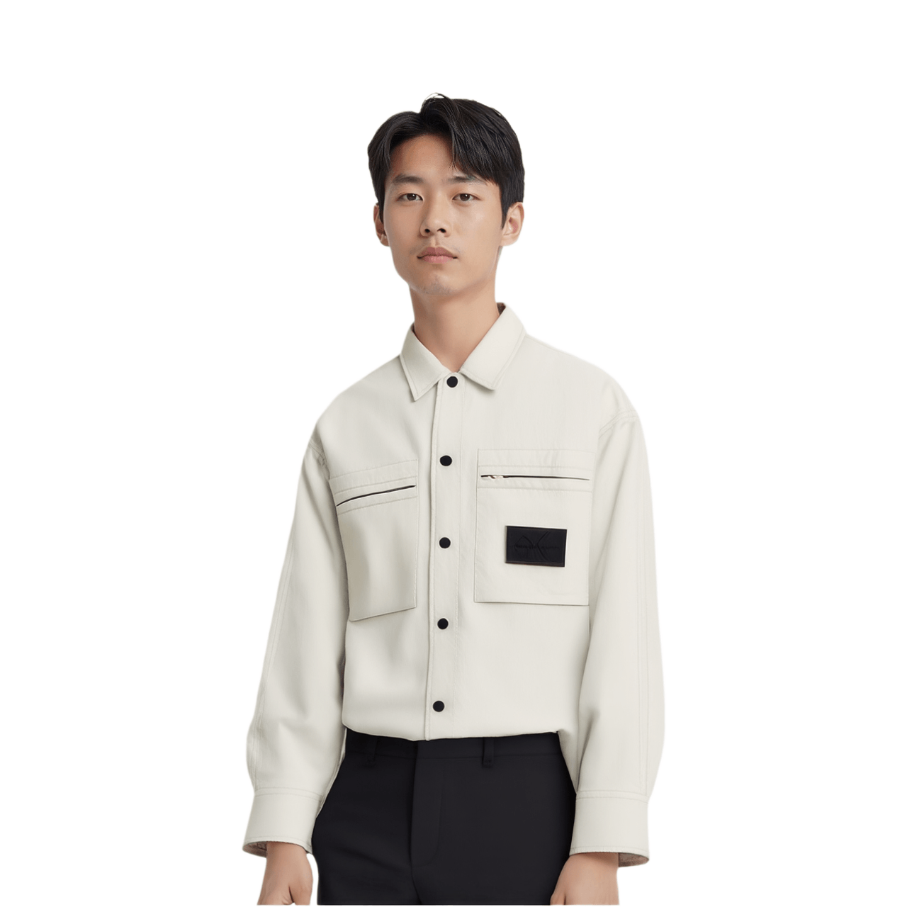 Calvin Klein FW23 Milk White Shirt — фото 2