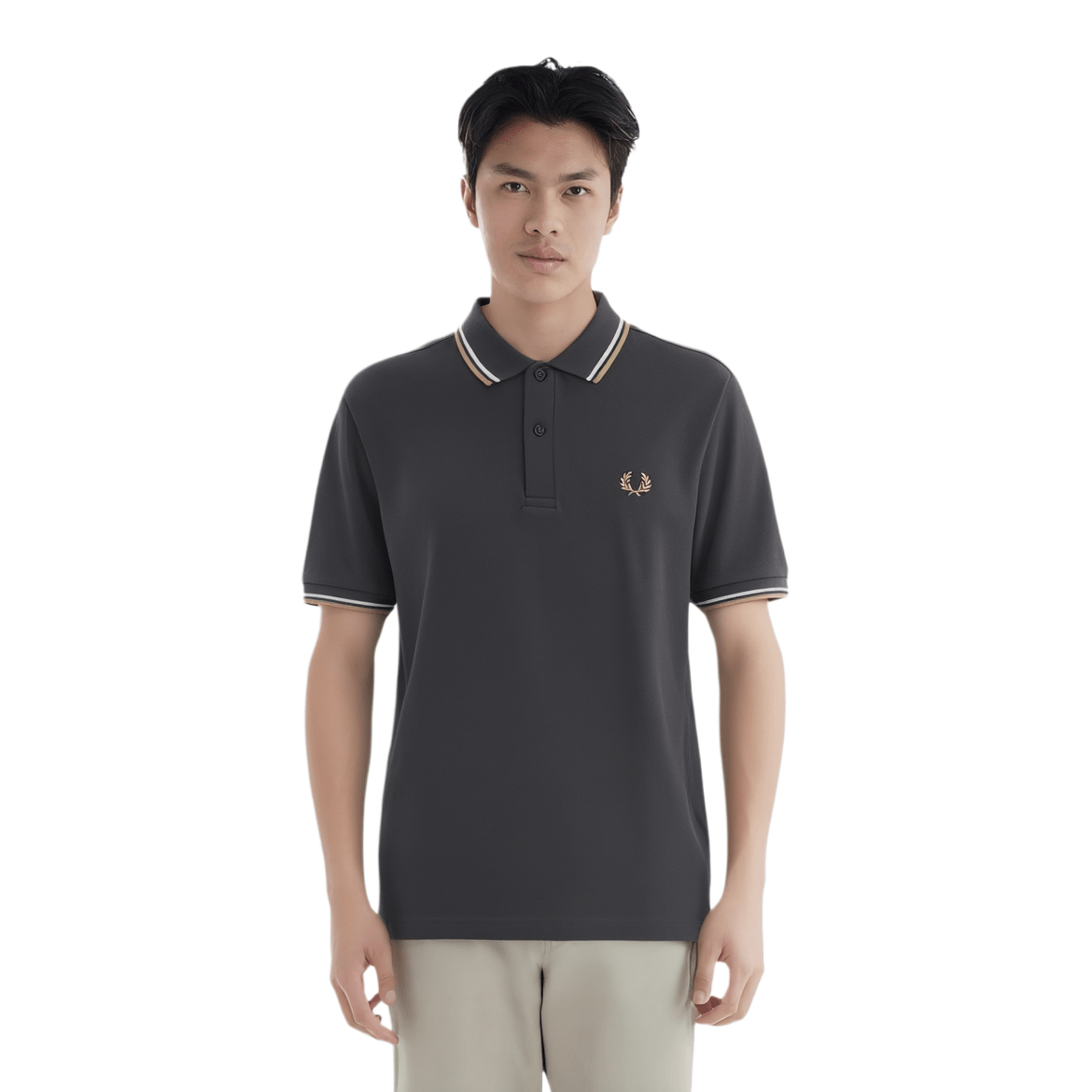 Fred Perry Polo Deep Grey — фото 2
