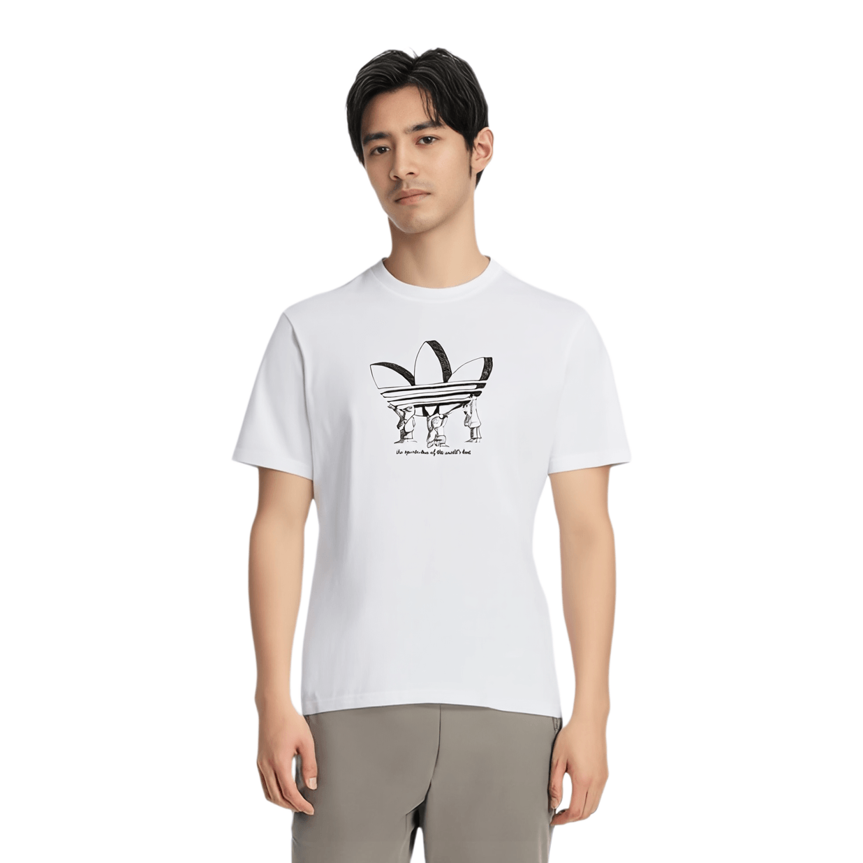 Adidas originals Trefoil SS25 LIFT T-SHIRT T — фото 5