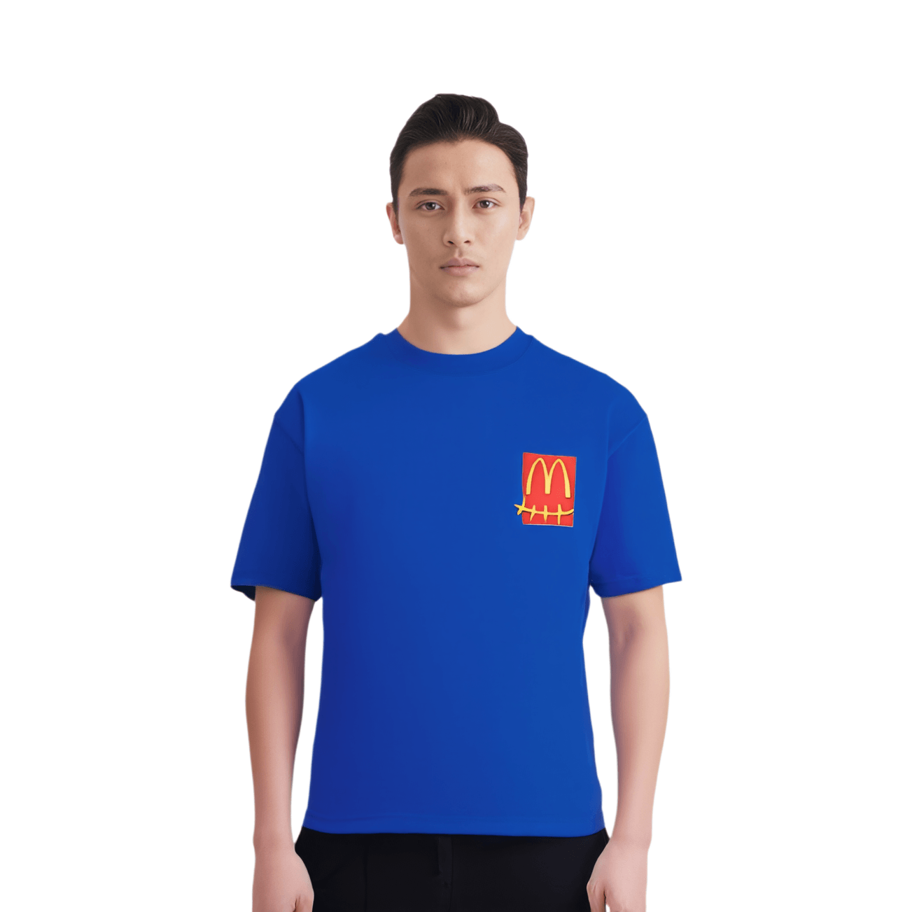 Travis Scott x McDonald's Cactus Jack Blue T-Shirt — фото 4