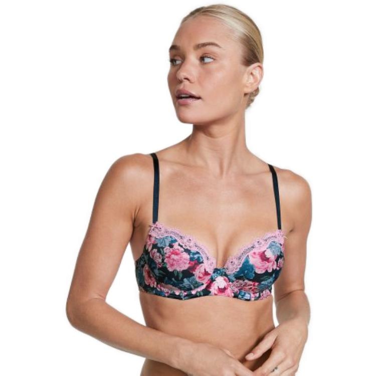 Victoria'S Secret Dream Angels Satin Lace Bra — фото 1
