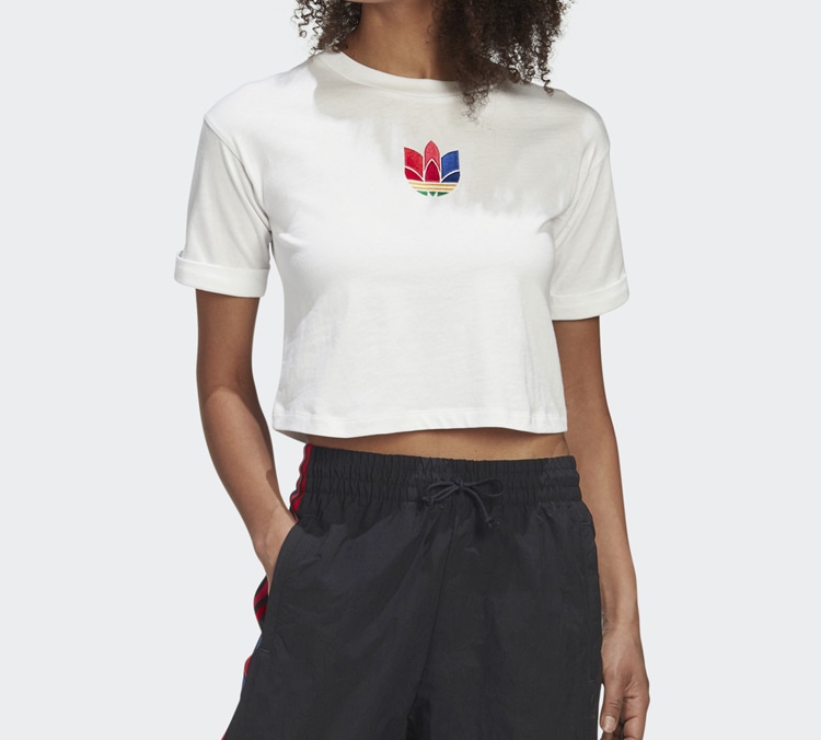 Adidas x originals Crop Top 3D T — фото 2