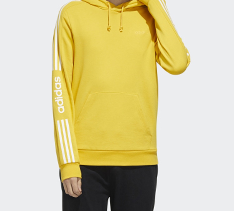 Adidas Neo Hoodie Yellow — фото 2