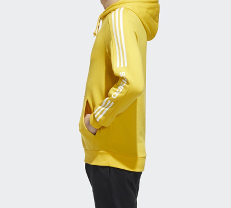 Adidas Neo Hoodie Yellow — фото 4