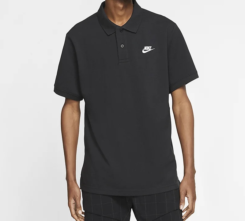 Nike Sportswear Polo Shirt Black — фото 2
