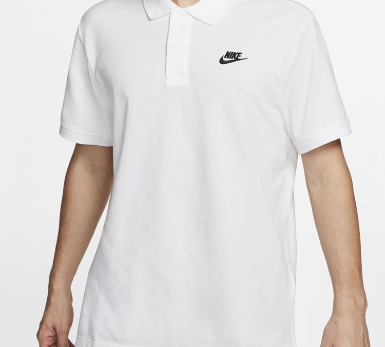 Nike Sportswear Polo Shirt White — фото 3