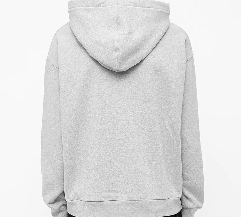 Gucci Logo Hoodie Grey — фото 5