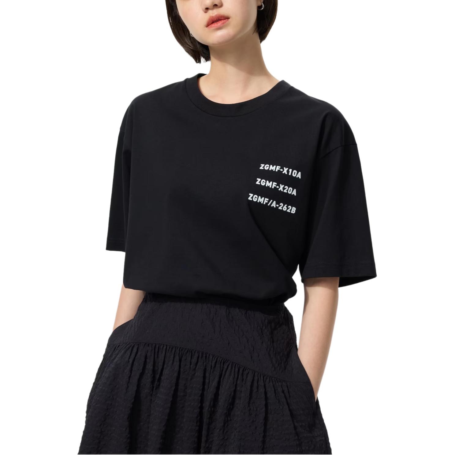 Uniqlo x Mobile Suit Gundam 45th Anniversary SS25 Black — фото 3