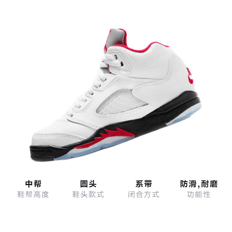 Jordan Air Jordan 5 Retro Fire Red 2020 — фото 2