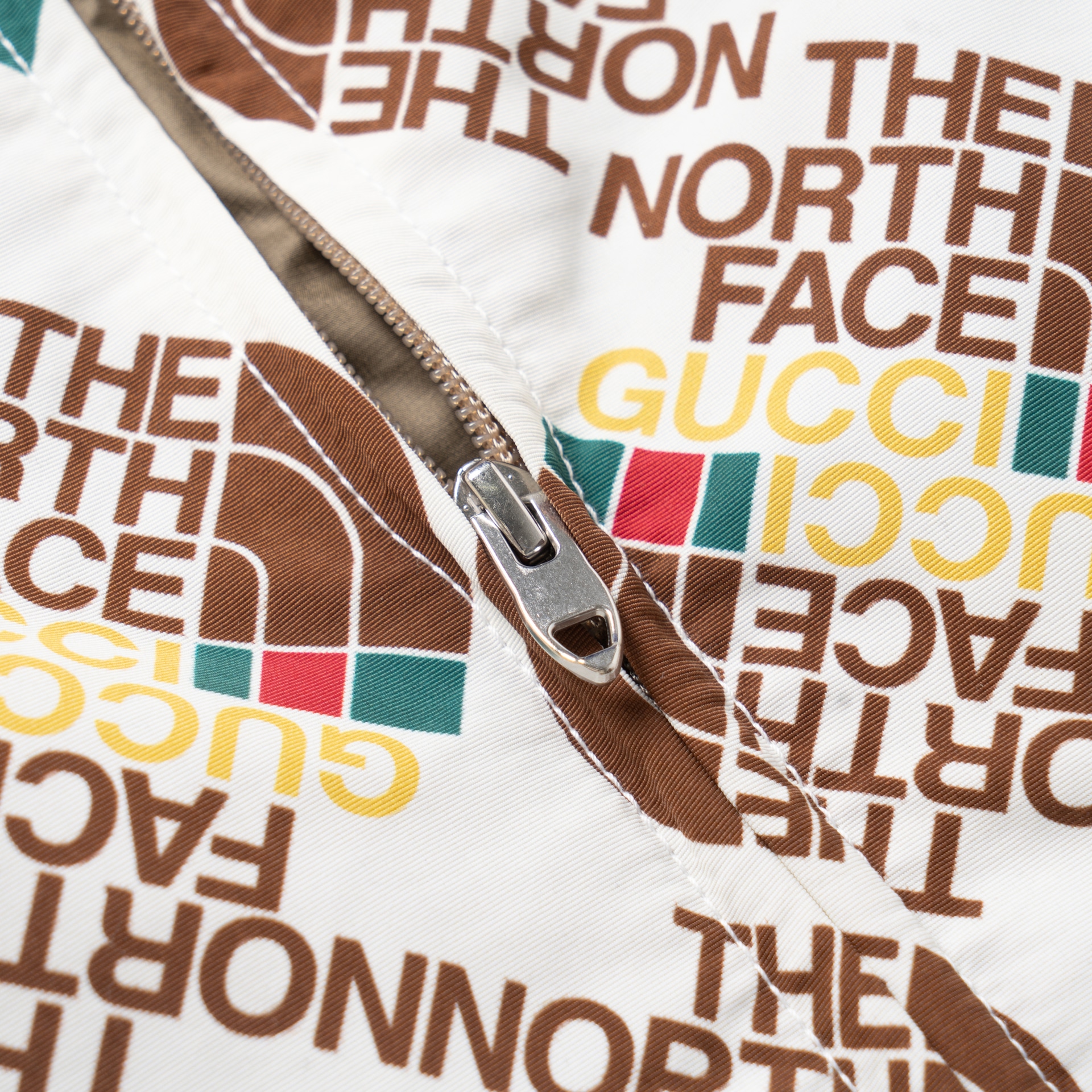 Gucci x The North Face Pilot Jacket Brown — фото 3
