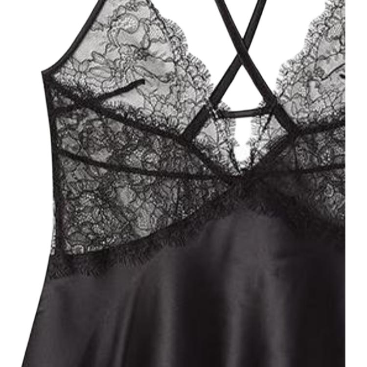 Victoria'S Secret Lace Satin Slip Dress — фото 2