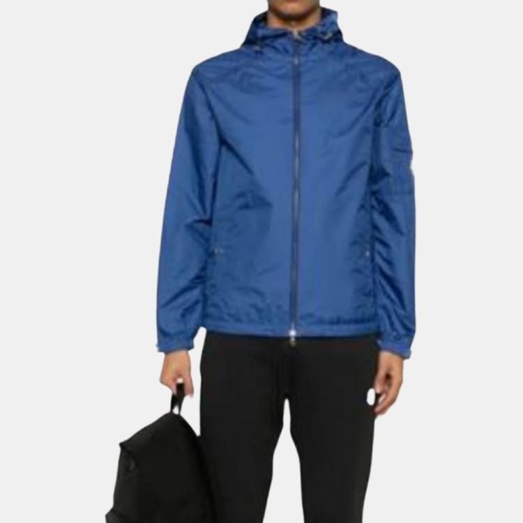 Moncler Hooded Jacket Blue — фото 2