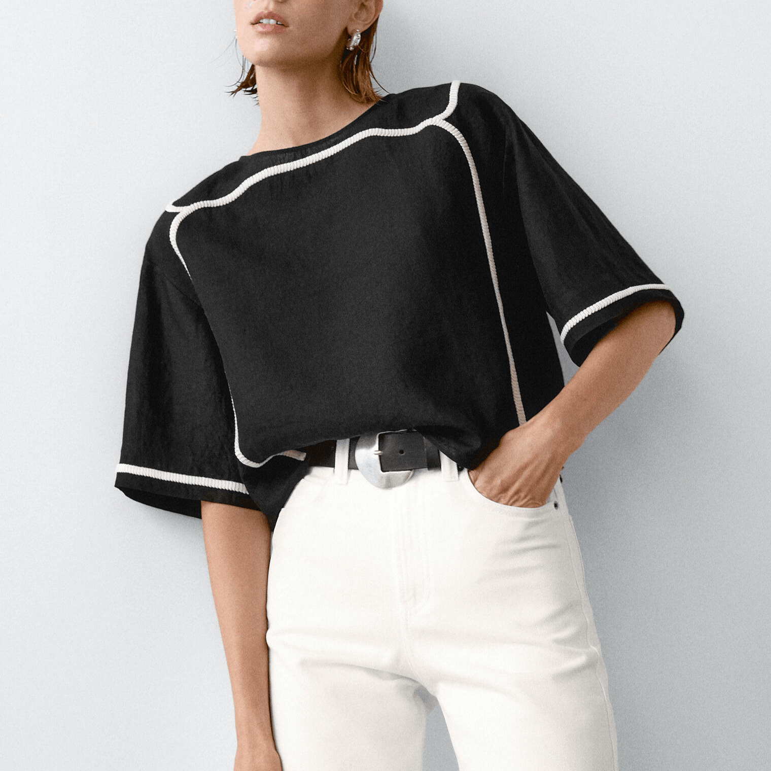 Massimo Dutti Топы (Арт. 05101853800-37) — фото 1