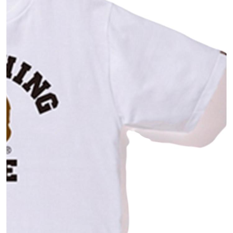 A BATHING APE Ape Head T-Shirt White — фото 1