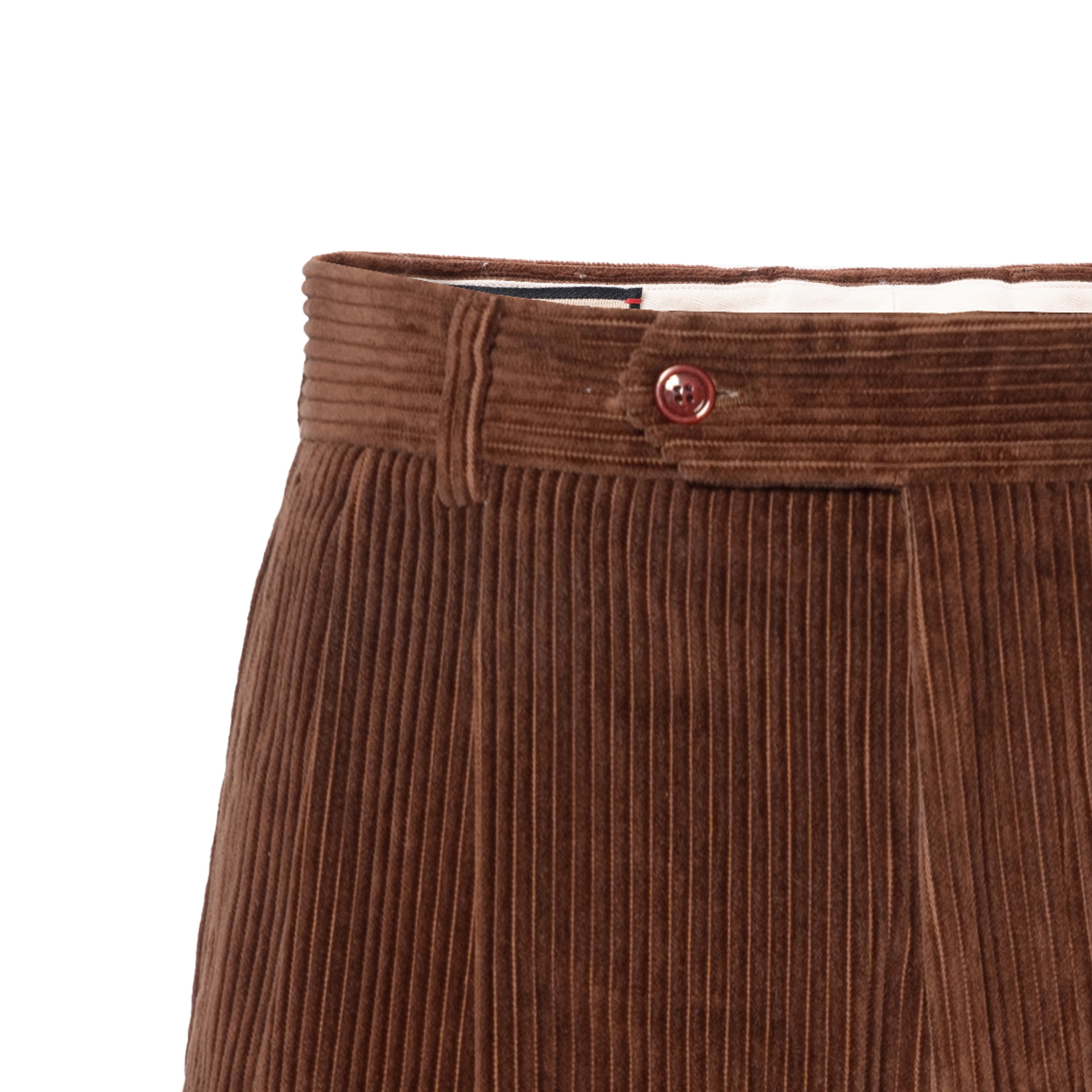 Gucci SS22 Corduroy Trousers Brown — фото 7