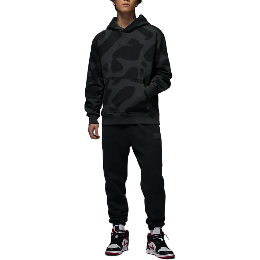 Jordan Wordmark Hoodie Black — фото 4