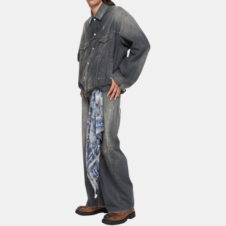 Acne Studios Denim Jacket Grey — фото 4