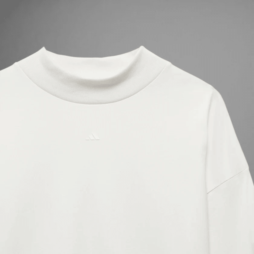 Adidas originals Basketball Chapter 1tee Lscloudwhit LogoT — фото 4