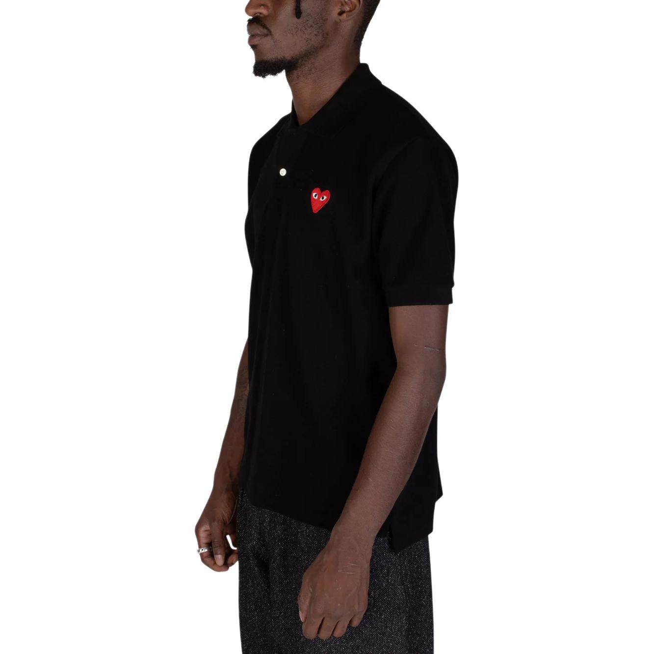 Cdg Play Polo Black — фото 3