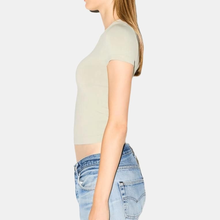 Skims Soft Smoothing Padded T-Shirt — фото 4
