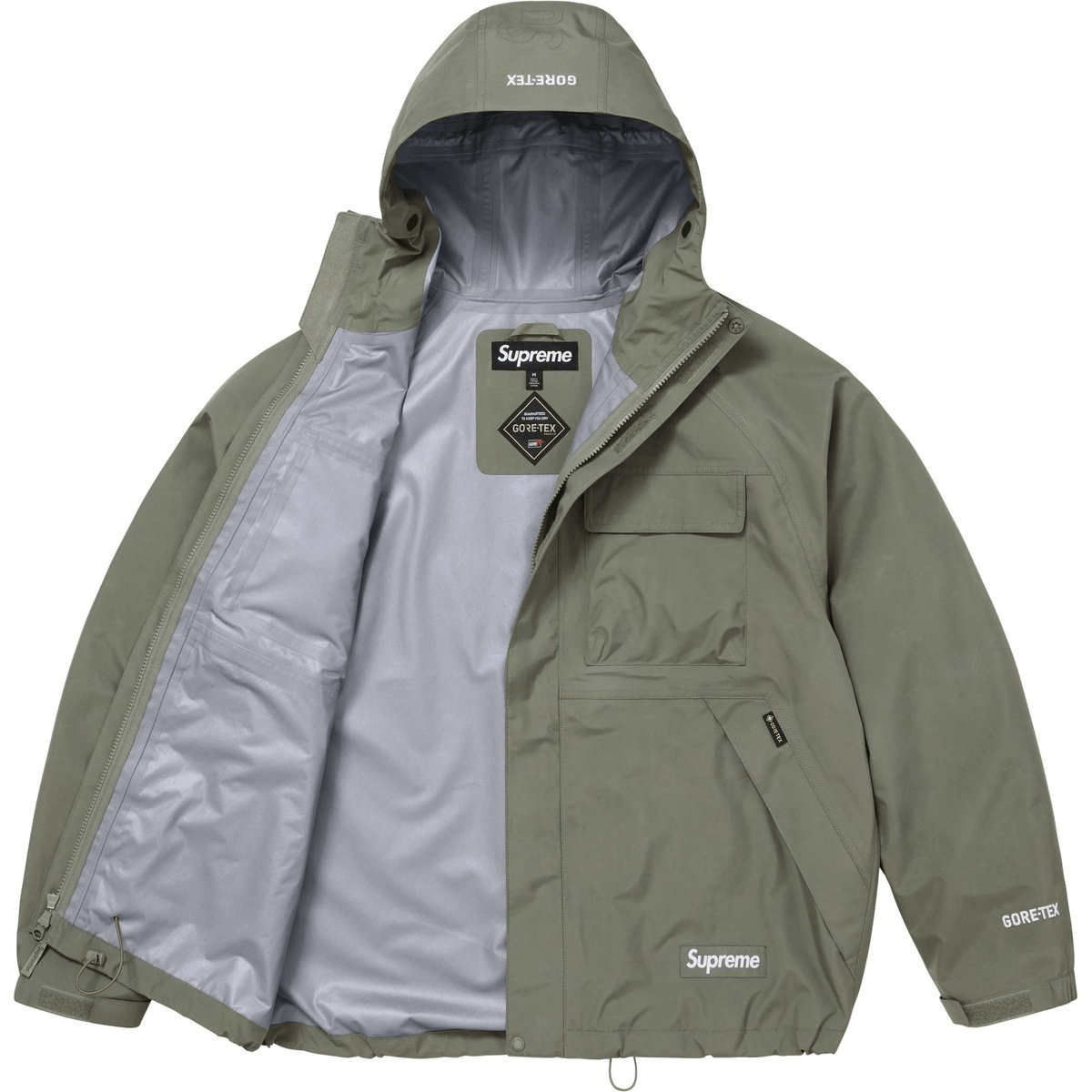 Supreme x Wu-Tang Clan FW25 FW25 GORE-TEX Shell Jacket — фото 7