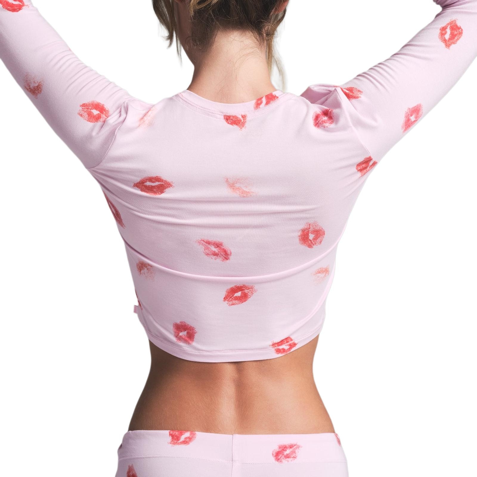 Skims Sleep Super Cropped Long Sleeve — фото 3