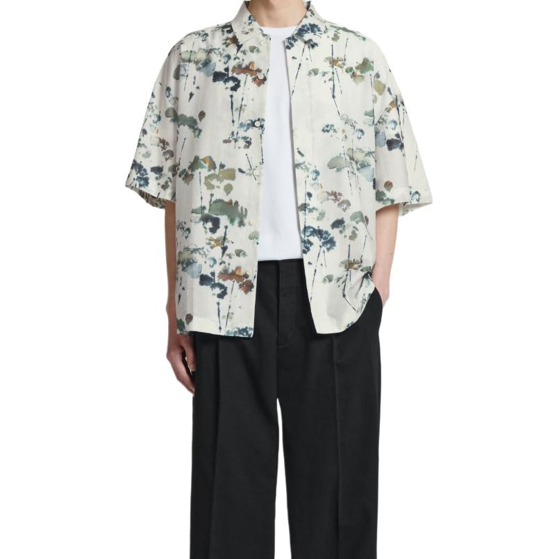 Cos Floral Print Short Sleeve Shirt — фото 4