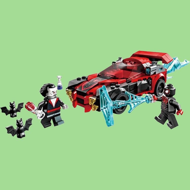 Lego Marvel Miles Morales vs Morbius 76244 — фото 3