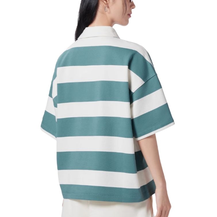 New Balance Polo Shirt Green — фото 4