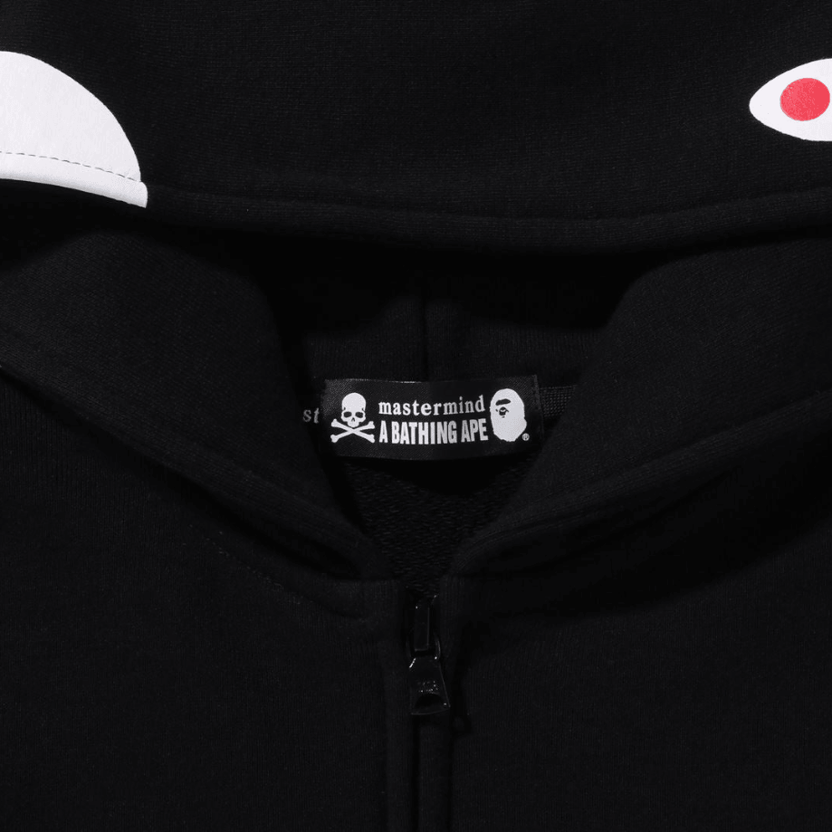 A BATHING APE BAPE KIDS x MMJ Hoodie Black — фото 3