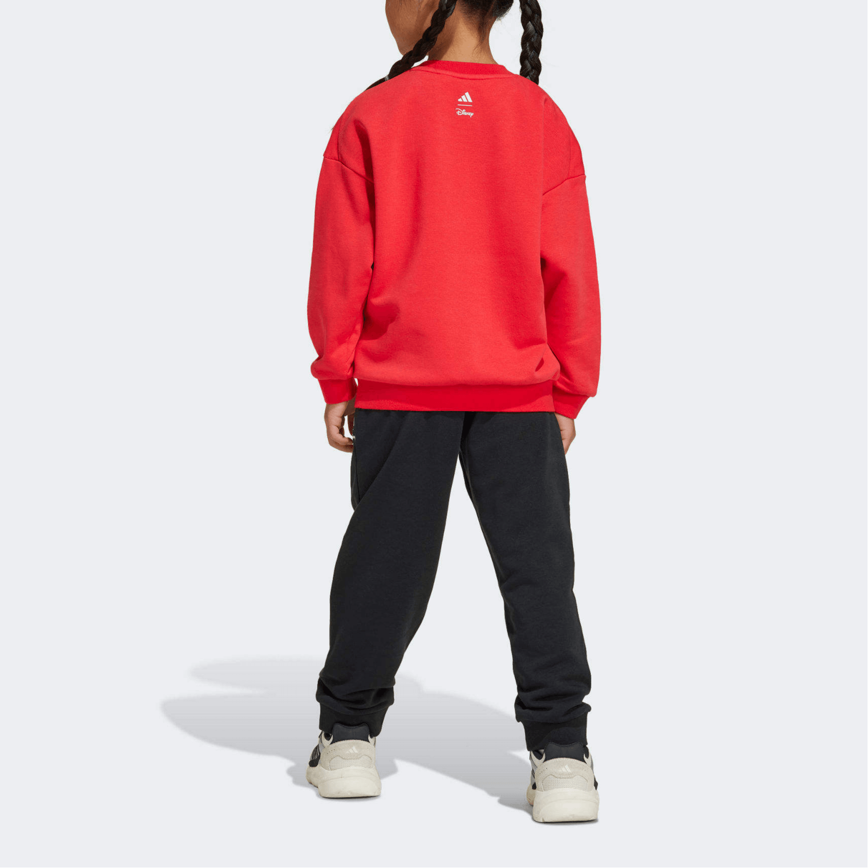 Adidas x Disney Kids Tracksuit Red Black — фото 6