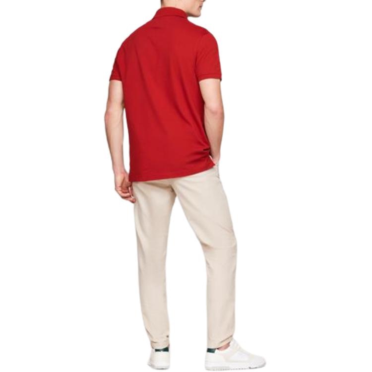 Tommy Hilfiger Polo Shirt Red — фото 3