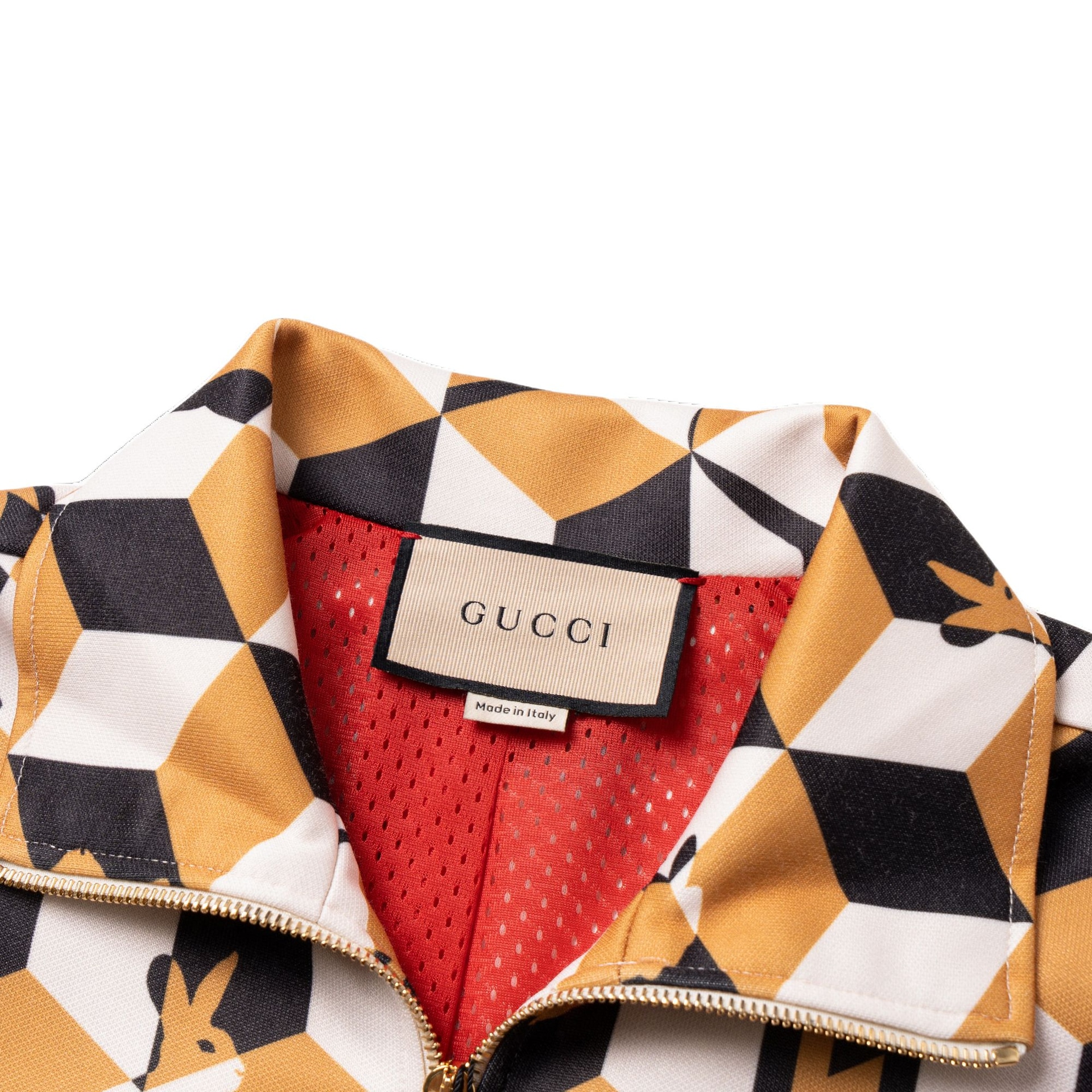 Gucci SS23 Diamond Print Jacket Yellow — фото 3
