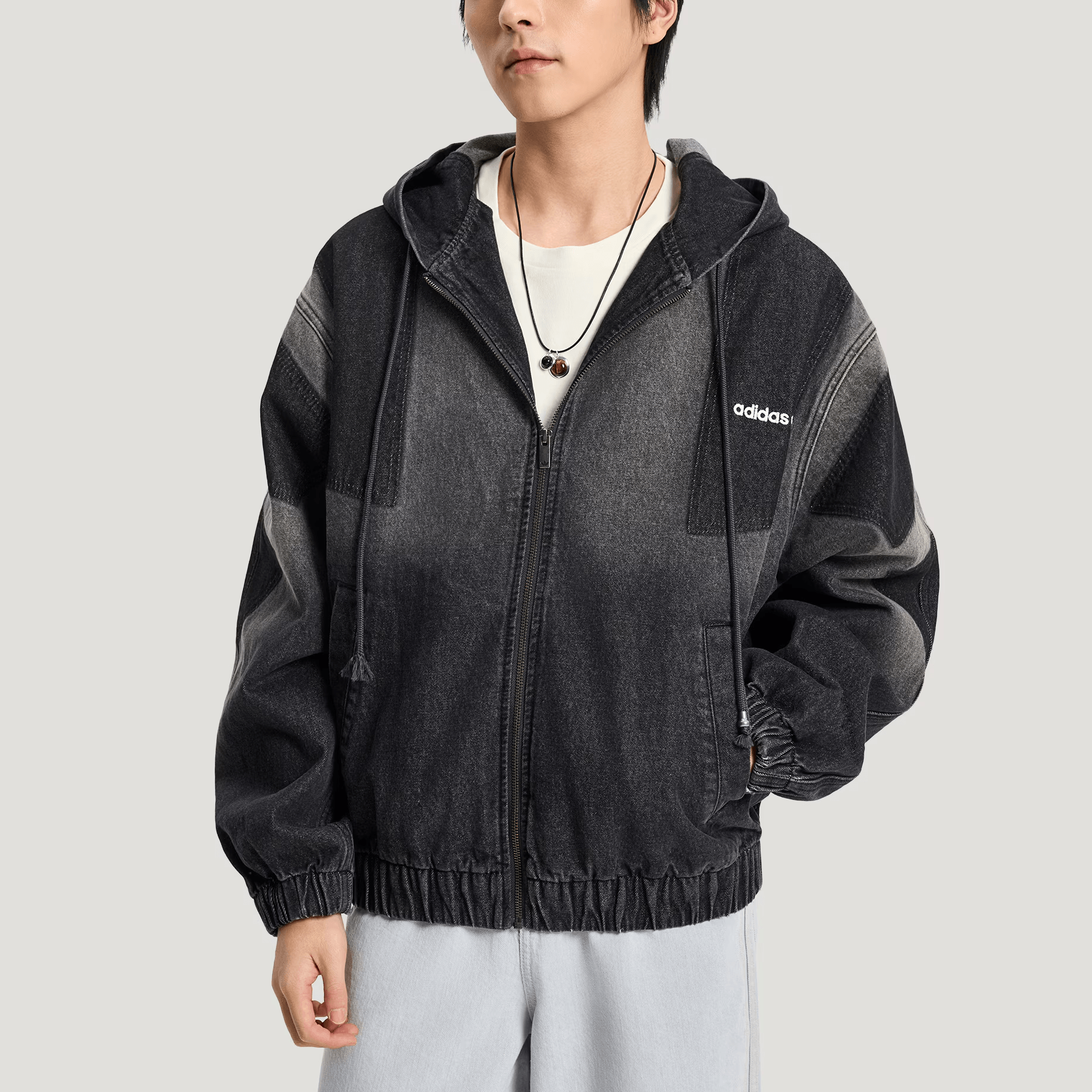 adidas originals FW25 DENIM JACKET — фото 2